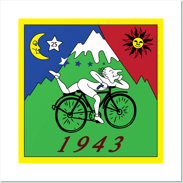 Hofmann Bicycle Trip Wall Art by defytees